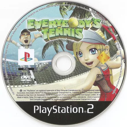 Everybody's Tennis - PS2 spill - Retrospillkongen