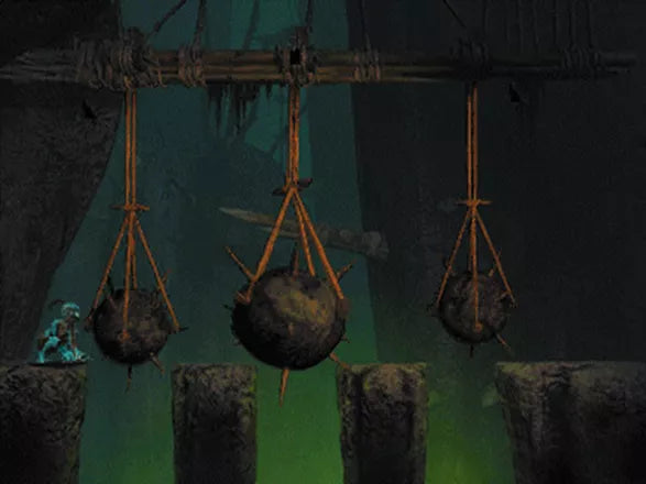 Oddworld: Abe's Oddysee - PS1 spill - Retrospillkongen