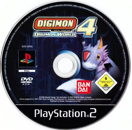 Digimon World 4 - PS2 spill - Retrospillkongen