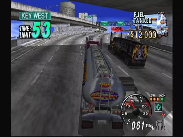 Eighteen Wheeler American Pro Trucker - PS2 spill - Retrospillkongen