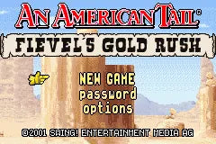 An American Tail: Fievel's Gold Rush - GBA Spill