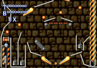 Virtual Pinball - SEGA Mega Drive spill - Retrospillkongen