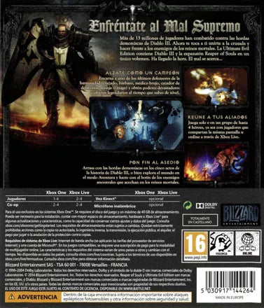 Diablo III: Reaper of Souls - Ultimate Evil Edition - Xbox One spill (Forseglet) - Retrospillkongen