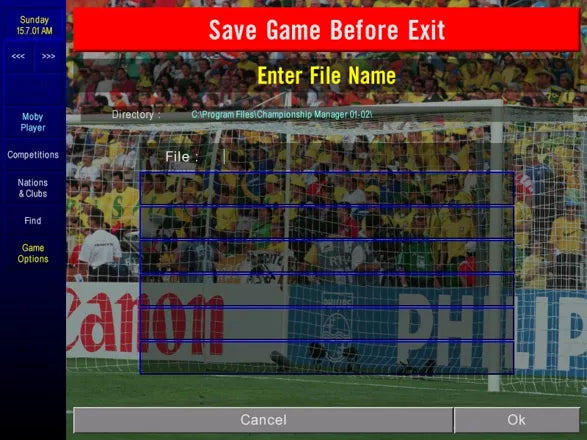 Championship Manager: Season 01/02 - Xbox spill - Retrospillkongen