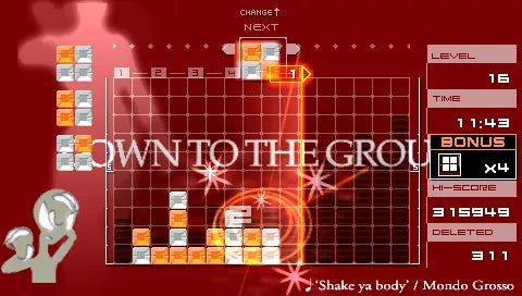 Lumines: Puzzle Fusion - PSP spill - Retrospillkongen