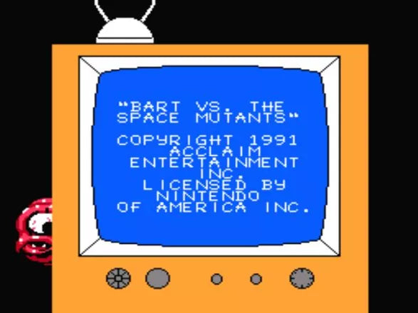 The Simpsons: Bart vs. the Space Mutants - NES spill - Retrospillkongen