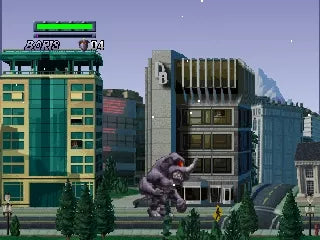 Rampage 2: Universal Tour - N64 spill