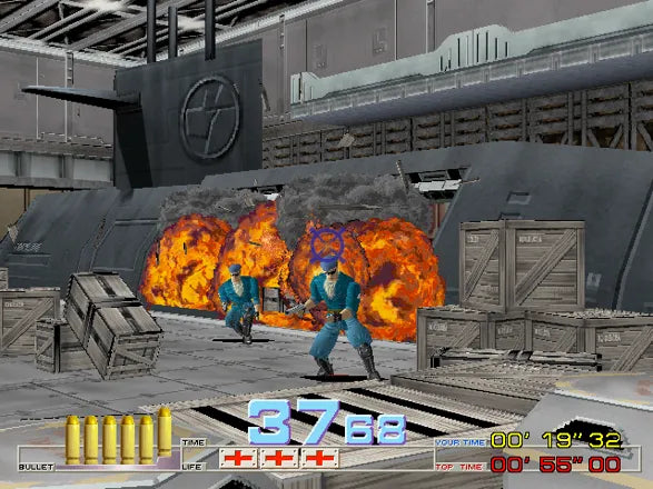 Time Crisis - PS1 spill - Retrospillkongen