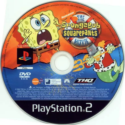 The SpongeBob SquarePants Movie - PS2 spill - Retrospillkongen