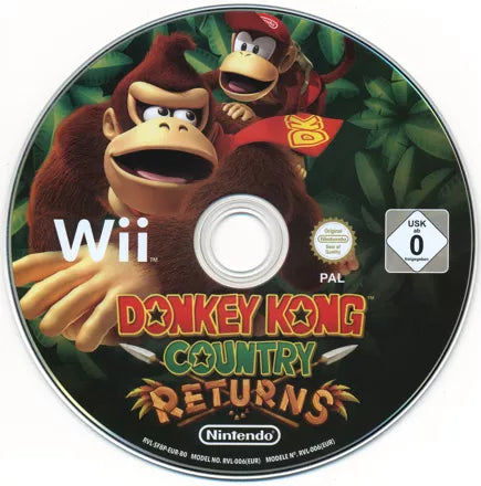Donkey Kong Country Returns - Wii spill - Retrospillkongen