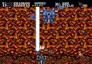 Robo Aleste - SEGA Mega-CD spill - Retrospillkongen
