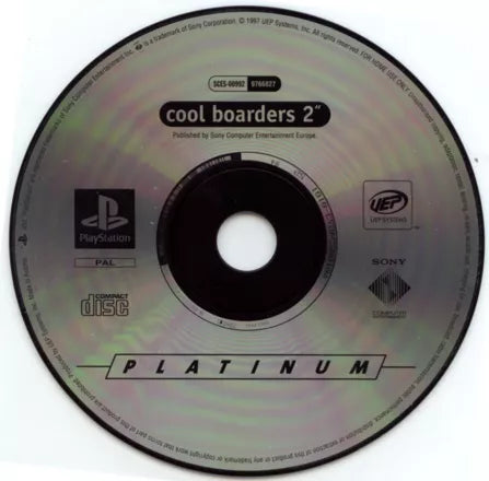 Cool Boarders 2 - PS1 spill