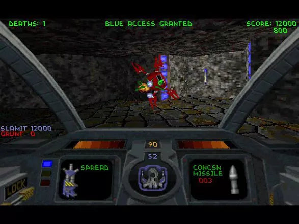 Descent - PS1 spill - Retrospillkongen