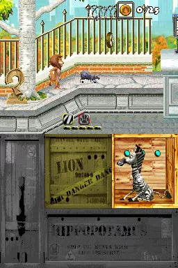 Madagascar - Nintendo DS spill - Retrospillkongen