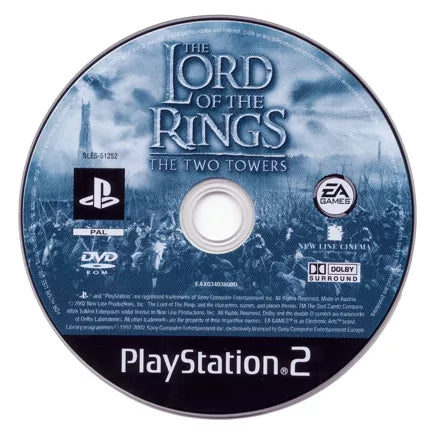 Ringenes Herre To Tårn - PS2 Spill - Retrospillkongen