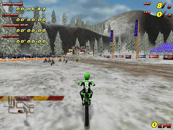 Motocross Mania - PS1 spill - Retrospillkongen