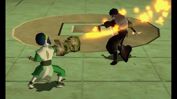 Avatar The Legend of Aang: The Burning Earth - PS2 spill - Retrospillkongen