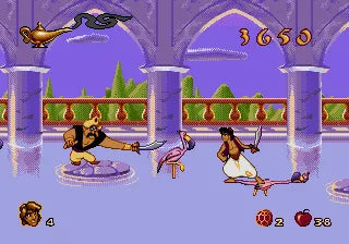 Disney's Aladdin - SEGA Mega Drive spill - Retrospillkongen