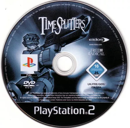 TimeSplitters 2 - PS2 Spill - Retrospillkongen