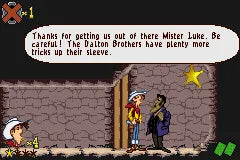 Lucky Luke: Wanted! - GBA Spill