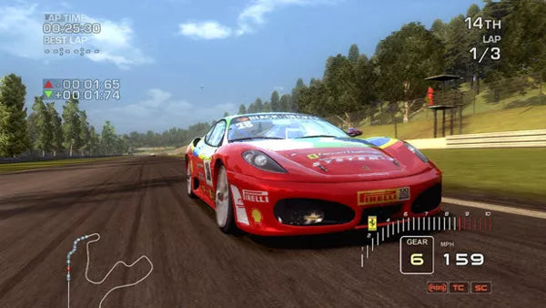 Ferrari Challenge: Trofeo Pirelli Deluxe - Wii spill - Retrospillkongen