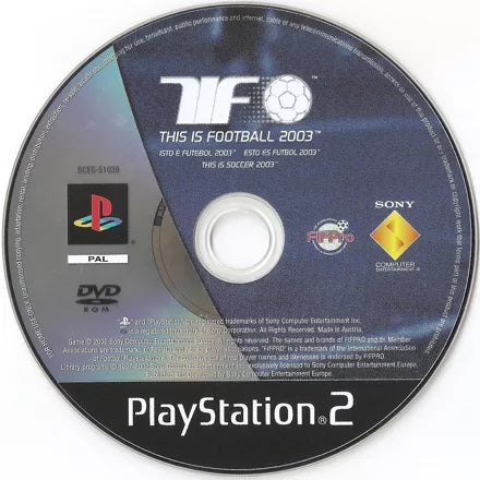 This Is Football 2003 - PS2 spill - Retrospillkongen