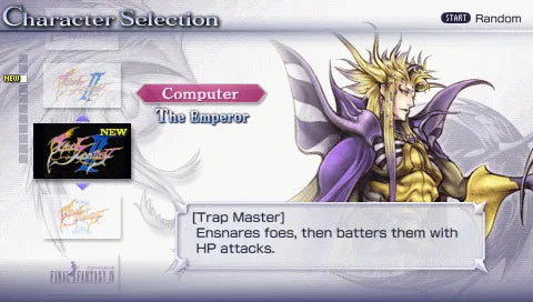 Dissidia: Final Fantasy - PSP spill - Retrospillkongen