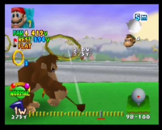 Mario Golf - N64 spill (i eske) - Retrospillkongen