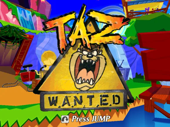 TAZ Wanted - PS2 spill - Retrospillkongen