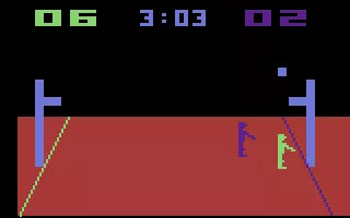 Basketball - Atari 2600 spill - Retrospillkongen