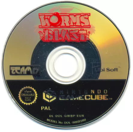 Worms Blast - Gamecube spill - Retrospillkongen