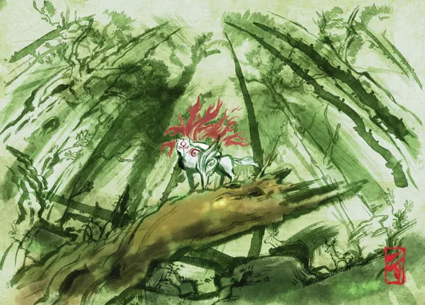 Ōkami - Wii spill - Retrospillkongen