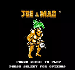 Joe & Mac: Caveman Ninja - NES spill - Retrospillkongen