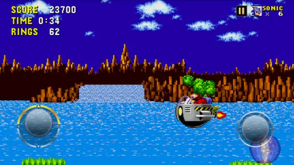 Sonic the Hedgehog - Sega Genesis spill - Retrospillkongen
