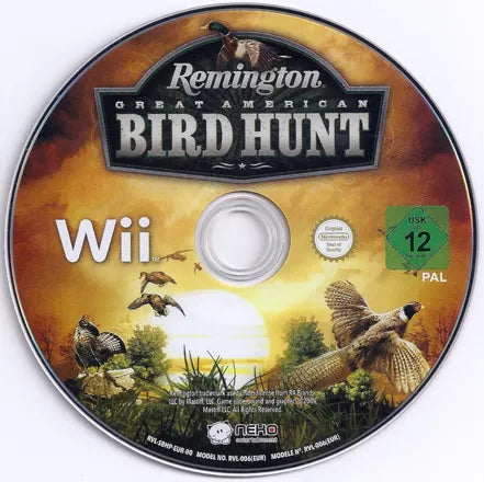Remington Great American: Bird Hunt - Wii spill - Retrospillkongen
