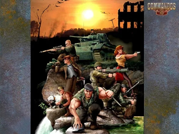 Commandos 2: Men of Courage - PS2 Spill - Retrospillkongen