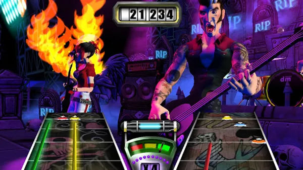 Renovert Guitar Hero II - PS2 Spill - Retrospillkongen