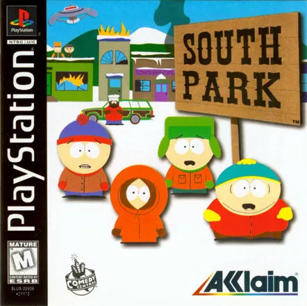 South Park - PS1 spill - Retrospillkongen