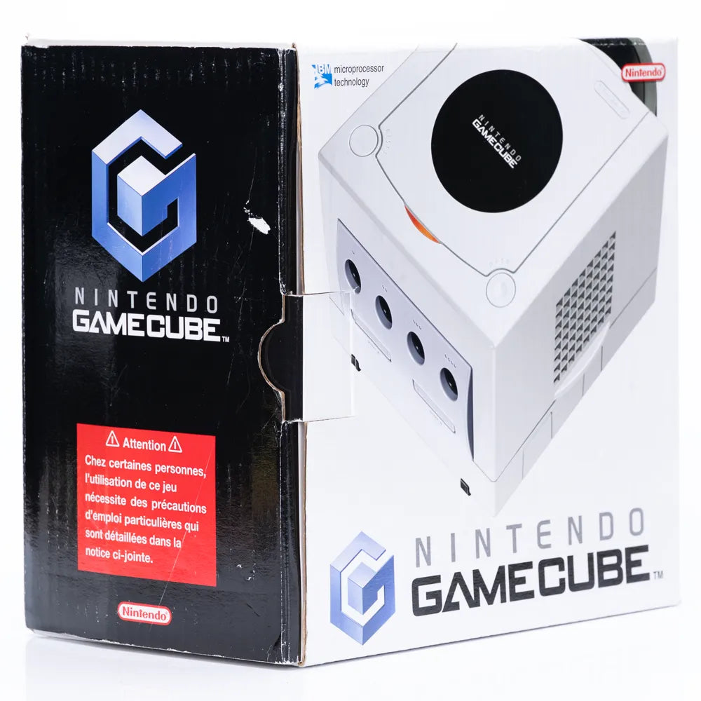 Nintendo GameCube Pearl White Konsoll i Eske - Retrospillkongen