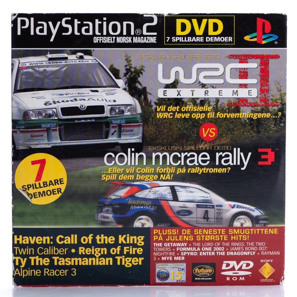 Offisielt Norsk PlayStation 2 Magazine Demo-DVD Nummer 01 / Januar 2003 - PS2 spill - Retrospillkongen