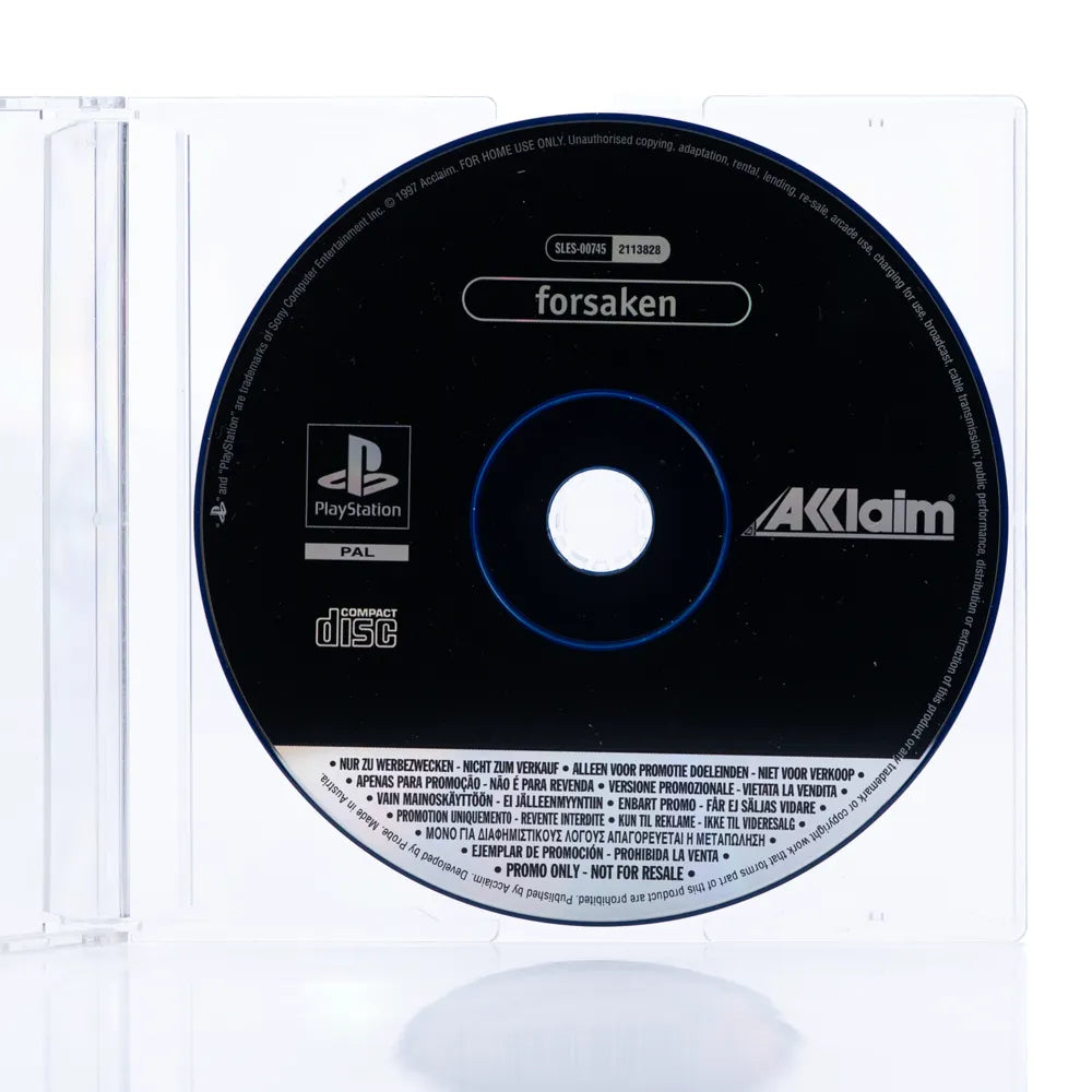 Forsaken (Promo) - PS1 spill - Retrospillkongen