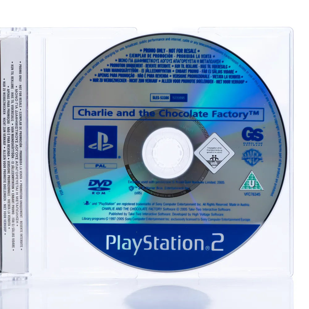 Charlie and the Chocolate Factory (Promo) - PS2 spill - Retrospillkongen