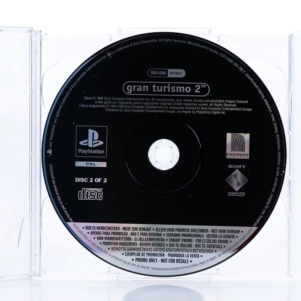 Gran Turismo 2 (Promo) - PS1 spill - Retrospillkongen