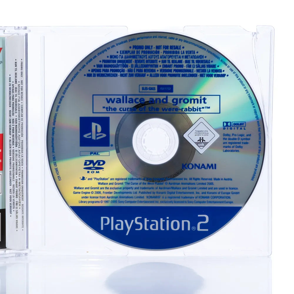 Wallace & Gromit: The Curse of the Were-Rabbit (Promo) - PS2 spill - Retrospillkongen