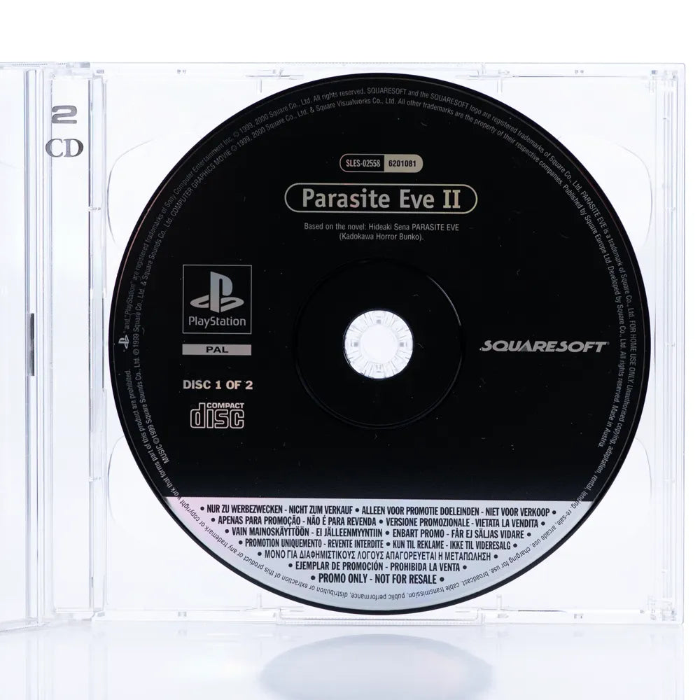 Parasite Eve II (Promo) - PS1 spill - Retrospillkongen