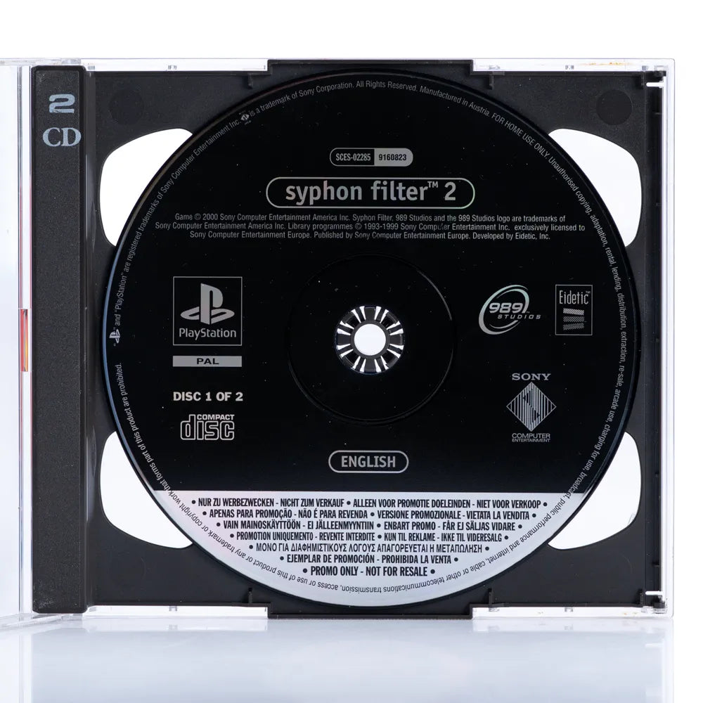 Syphon Filter 2 (Promo) - PS1 spill - Retrospillkongen