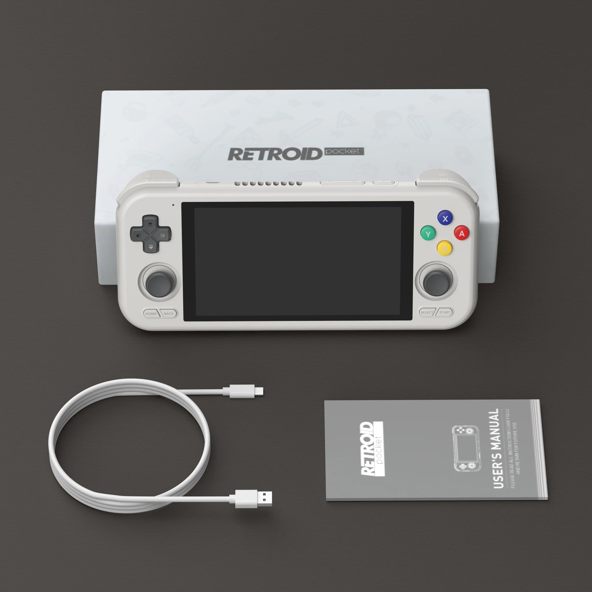 Retroid Pocket 4 Pro Håndholdt Spillkonsoll - Retrospillkongen