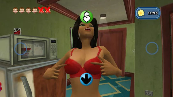 Leisure Suit Larry Magna Cum Laude Uncut - PS2 Spill - Retrospillkongen