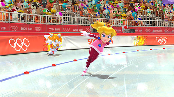 Mario & Sonic at the Olympic Winter Games Sochi 2014 - Wii U Spill - Retrospillkongen