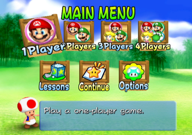 Mario Golf: Toadstool Tour - Gamecube Spill - Retrospillkongen